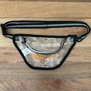 Clear Belt Bag with Black Trim - Special edition McDonald’s item!